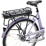 SCO Premium E-Fresh dame elcykel 26" 12,5AH - lilla