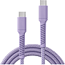 X2O Longlife 100W USB-C/C-kabel 2M - Lavendel