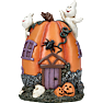 Halloween landskabs hus - flere varianter - assorteret