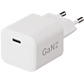 X2O 20W hjemmeladersæt USB-C med 1,2 m kabel GaN - Hvid