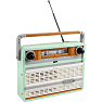 LEGO Icons Retro-radio bygge- og boligindretningssæt 10334