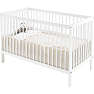 Hoppekids sengerand 60x120 cm - sandfarvet
