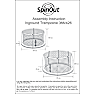 SpinOut inground trampolin Ø: 366 cm