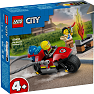 LEGO City Brandslukningsmotorcykel 60410