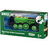 BRIO 33593 Stort, grønt lokomotiv, B/O