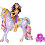 Unicorn academy Sophia & Wildstar dukke og hest