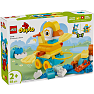 LEGO DUPLO By 3-i-1-dyr på hjul 10448