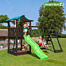 Jungle Gym Hut legetårn inkl. climb sort ex slide