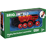 BRIO 33592 Stort, rødt lokomotiv, B/O