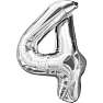 Salling folieballon 35 cm 4-tal - Flere varianter - Assorteret
