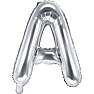 Folieballon "A" 33 cm - flere varianter - assorteret