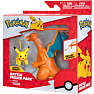 Pokemon figursæt 2-pak - Charizard og Pikachu