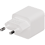 X2O 45W dobbelt hjemmelader USB-C/C GaN - Hvid