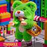 Rebel Bear Mystery Box bamse 18 cm - flere varianter - assorteret