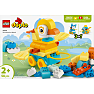 LEGO DUPLO By 3-i-1-dyr på hjul 10448