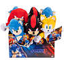 Sonic 3 bamse 13 cm – flere varianter - assorteret