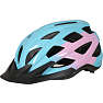 CSI cykelhjelm - turkis/pink med visir