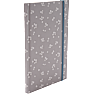Danpen notesbog A5 - blomster/beige