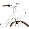 SCO Classic damecykel 28" - hvid