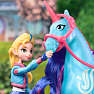 Unicorn academy Isabel & River dukke og hest