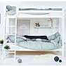 Hoppekids ECO Luxury høj køjeseng med skrå stige 90x200 cm