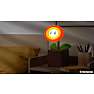 Super Mario Fire Flower lampe - multifarvet