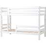 Hoppekids ECO Luxury køjeseng med sengehest og stige 90x200 cm