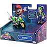 Nintendo Super Mario Galaxy Movie figur med motorcykel - flere varianter - assorteret