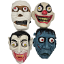 Halloween maske med udstikkende øjne - flere varianter - assorteret