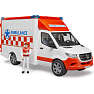 Bruder MB Sprinter ambulance med chauffør