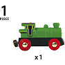 BRIO 33595 Batteridrevet tovejs lokomotiv, grønt/sort
