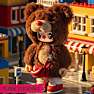 Rebel Bear Mystery Box bamse 18 cm - flere varianter - assorteret
