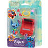 Disney Stitch figur 5 cm med tilbehør - flere varianter - assorteret