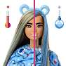 Barbie Care Bears dukke - blå