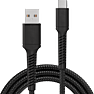 X2O Longlife 60W USB-A/C-kabel 1M - Sort