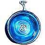 SpinOut yoyo med - blå