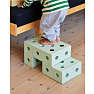 MODU 3-i-1 gåvogn - Ocean Mint / Forest Green