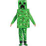 Minecraft Creeper kostume - str. 128-134 cm