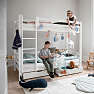 Hoppekids ECO Luxury høj køjeseng 90x200 cm