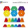 Connetix Geometry Pack magnetsæt 30 dele - Rainbow