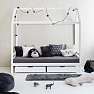 Hoppekids ECO Dream Husseng 90x200cm - Hvid