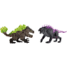 Schleich skyggelos vs klippeknuser 70827