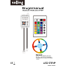 LED strip med bluetooth - multifarvet