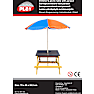 Børnepicnicbord med parasol