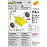 Rolly Toys New Holland traktor med frontlæsser og anhænger