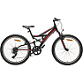 PUCH Firestorm børnecykel 7 gear 24" 2025 - sort