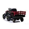 Traktor med trailer og skovl