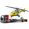 LEGO® City Redningshelikopter-transporter 60343