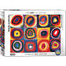 Puslespil Kandinsky Study Squares - 1000 brikker