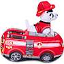 Paw Patrol Marsh med brandbil bamse 20 cm
